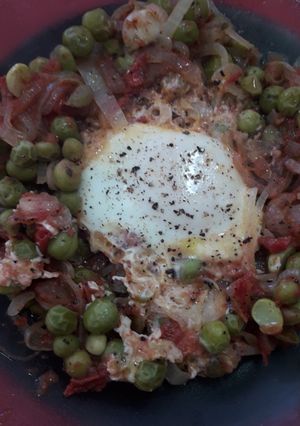 Una foto de Colchón de arvejas