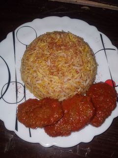 عکسی از دستور سماق پلو