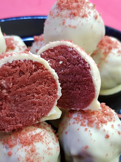 Una foto de Trufas Red Velvet