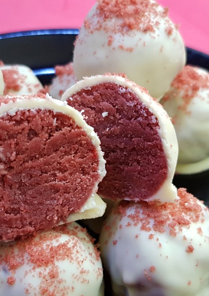 Una foto de Trufas Red Velvet