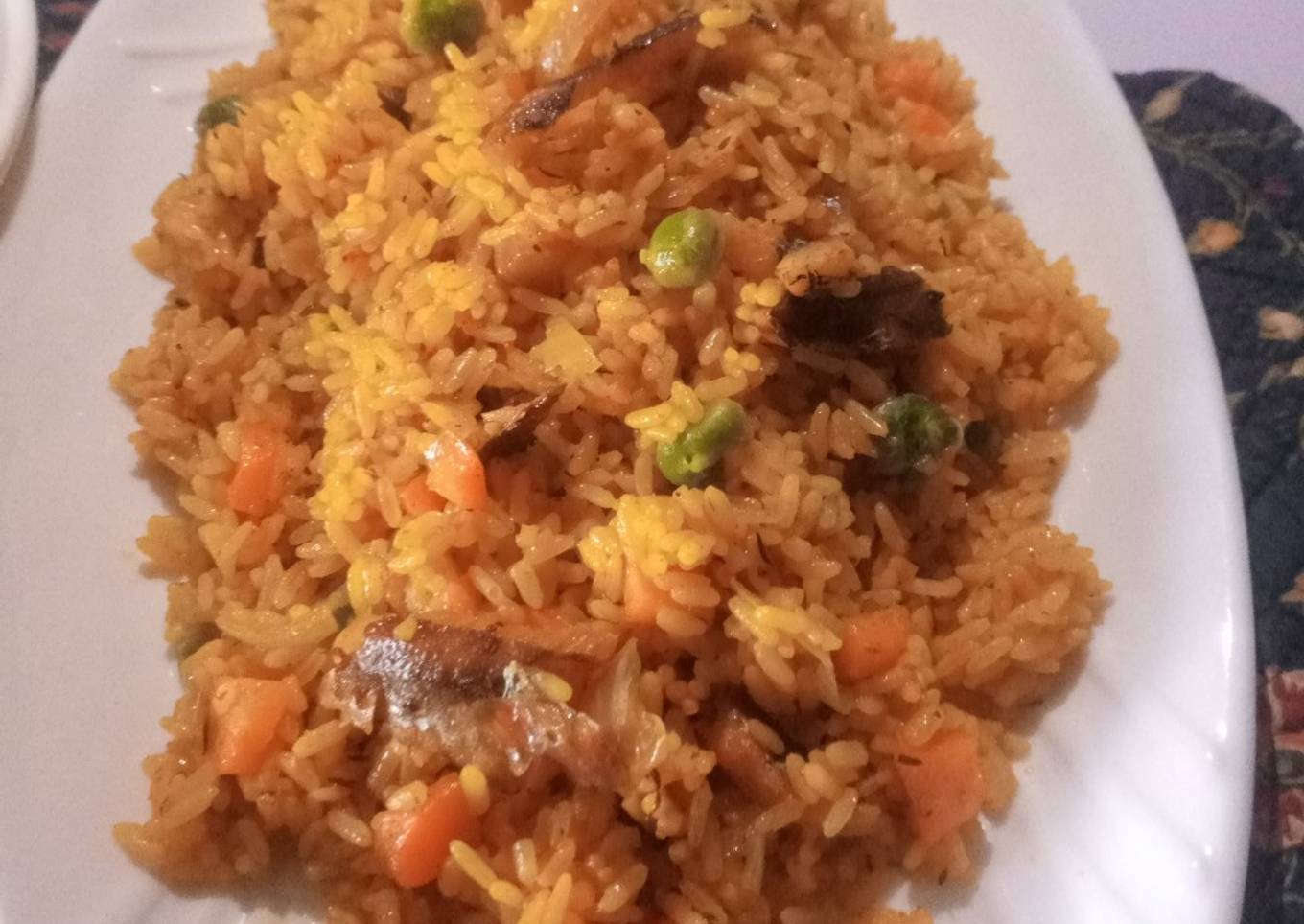Fish jollof rice