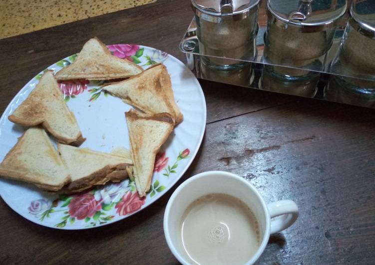 Simple Way to Make Speedy Avocado sandwich toast(Breakfast)