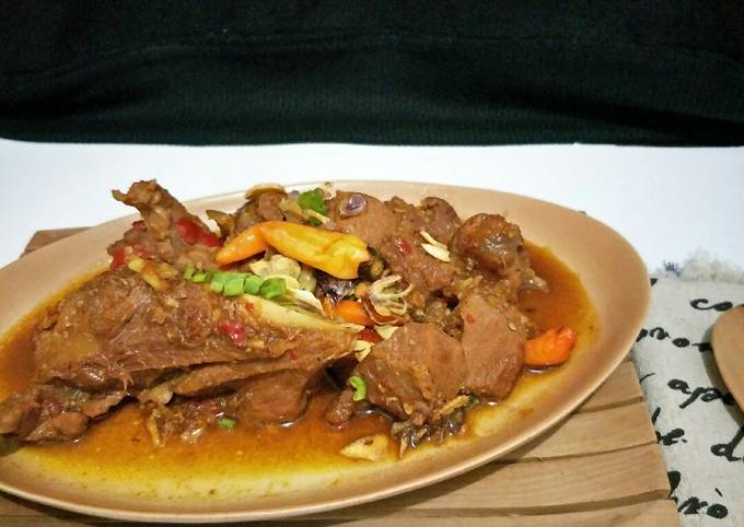 Cara Gampang Membuat Krengsengan Kambing khas Surabaya Anti Gagal