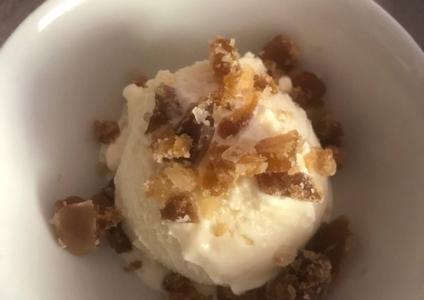 Helado con Marrón Glacé