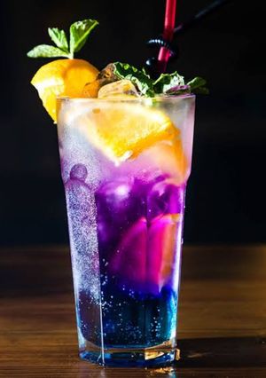 Foto resep 34. Malibu dream haze