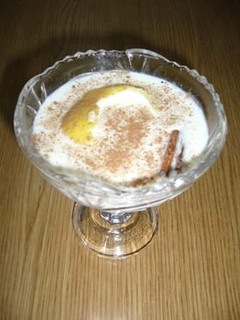 Una foto de Arroz con leche ligero