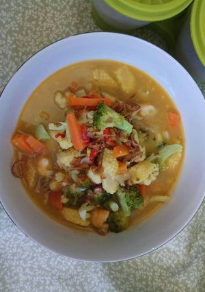 Foto resep Capcay kuah jamur