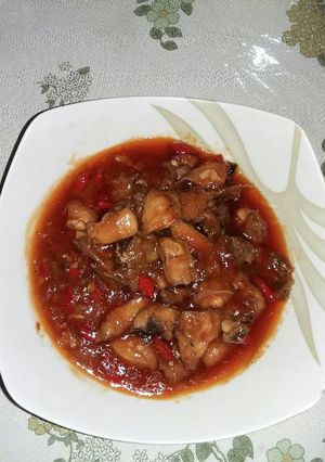 Foto resep Ayam saus padang