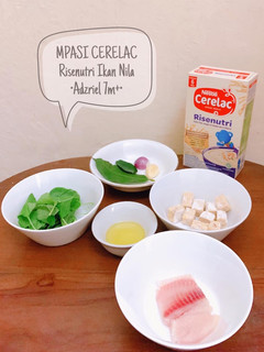 Foto resep MPASI CERELAC Risenutri Ikan