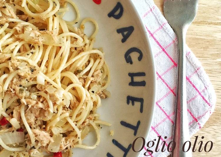 Spaghetti Tuna Pedas Praktis