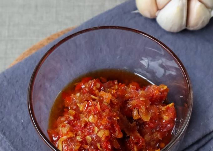 Anti Ribet, Memasak Sambal bawang tanpa uleg Wajib Dicoba