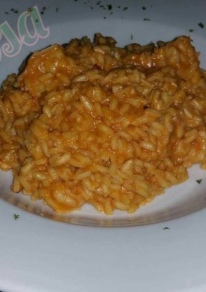 Una foto de Risotto a mi manera