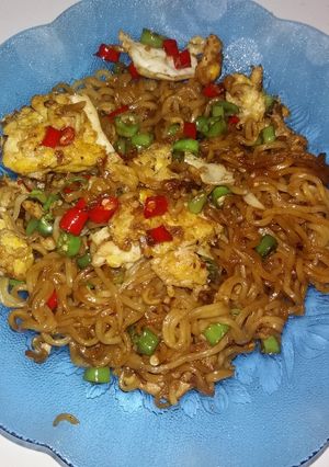 Foto resep Indomie merem melek