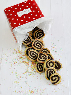 Una foto de Galletas en espiral
