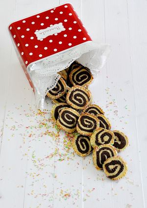 Una foto de Galletas en espiral