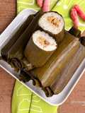 Arem-arem isi tempe daging sapi