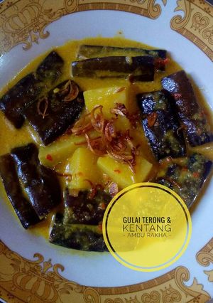 Foto resep Gulai Terong Ungu & Kentang