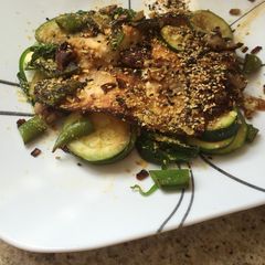 A picture of Steamed ginger tilapia.