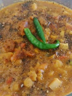 নারকেল দিয়ে ছোলার ডাল(narkel diye cholar dal recipe in Bengali) রেসিপির প্রধান ছবি