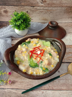 Foto resep Sup Jagung Pokcoy