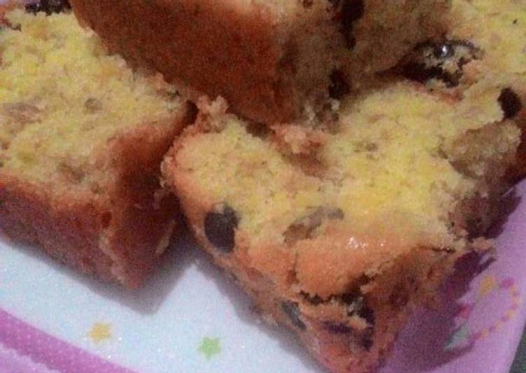 Bolu pisang 2 telur empyuuukk..😋🍰 no bp dan no soda kue
