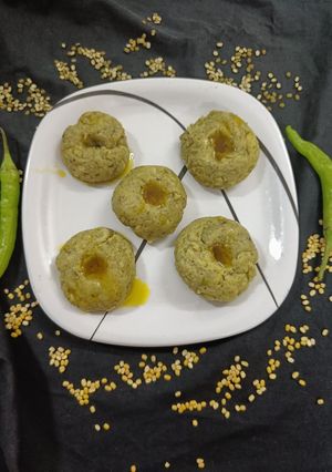 મગદાળ નું ખીચું (ગ્રીન ખીચું) રેસીપી મુખ્ય ફોટો