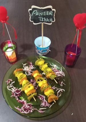 A picture of Paneer tikka.