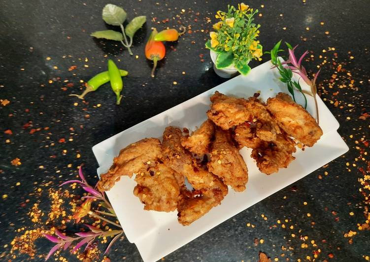 Recipe of Perfect Spicy chicken wings