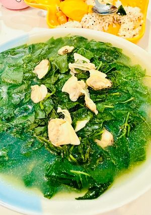 Hình của món Canh rau ngót Nhật nấu nghêu 🌿.