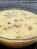 Caramel Sabudana Kheer (Tapioca Pearls Pudding For Fasting)