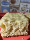 Torta de vainilla con avena