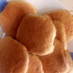 A picture of Pumpkin cookies,,# cookies contest#.