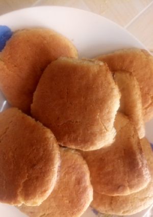 A picture of Pumpkin cookies,,# cookies contest#.