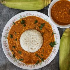 Corn curry A picture of Corn curry.