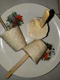 Paletas de limón con crema de leche y leche condensada