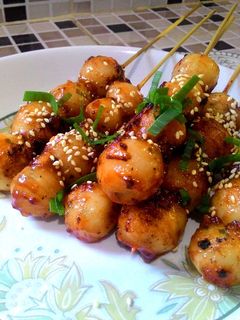 Foto resep Cilok Bakar Saus Barbeque Yogurt