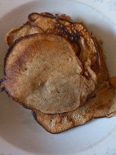 Una foto de Tortitas dulces sin leche