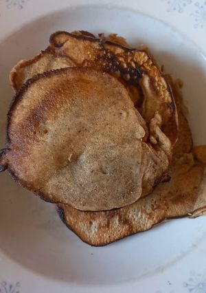 Una foto de Tortitas dulces sin leche