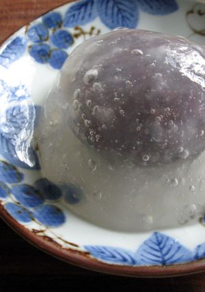 A picture of Azuki Stuffed Tapioca Mochi.