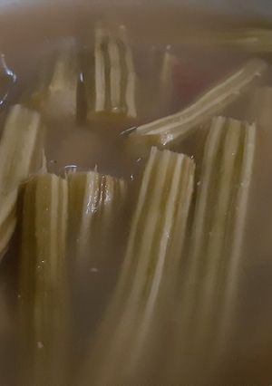Foto resep Buah kelor masak asam