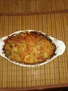 Una foto de Pastel de papa y calabacín