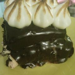 A picture of Decadent dessert.