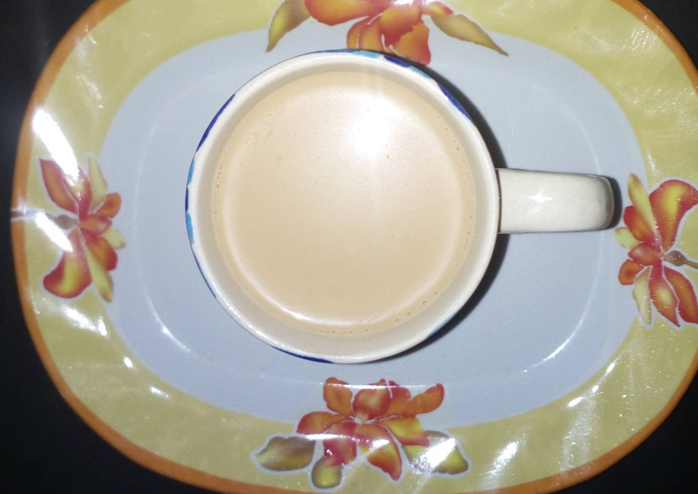 Cinnamon milk tea