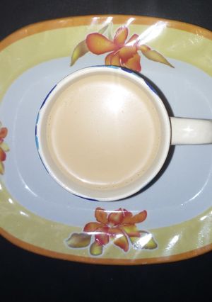 A picture of Cinnamon milk tea.