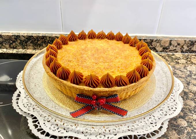 Pastel de coco y Dulce de leche Receta de javilowin@ Cookpad