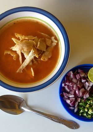 Una foto de Sopa aguada (de letras)