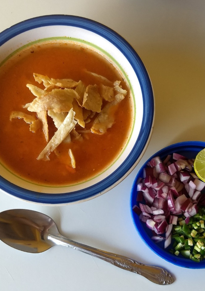 Una foto de Sopa aguada (de letras)