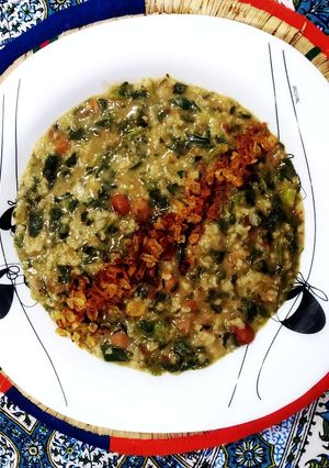عکسی از دستور آش برنج