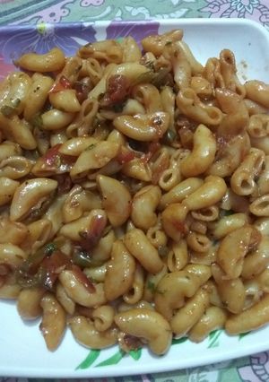 A picture of Masala Macaroni.