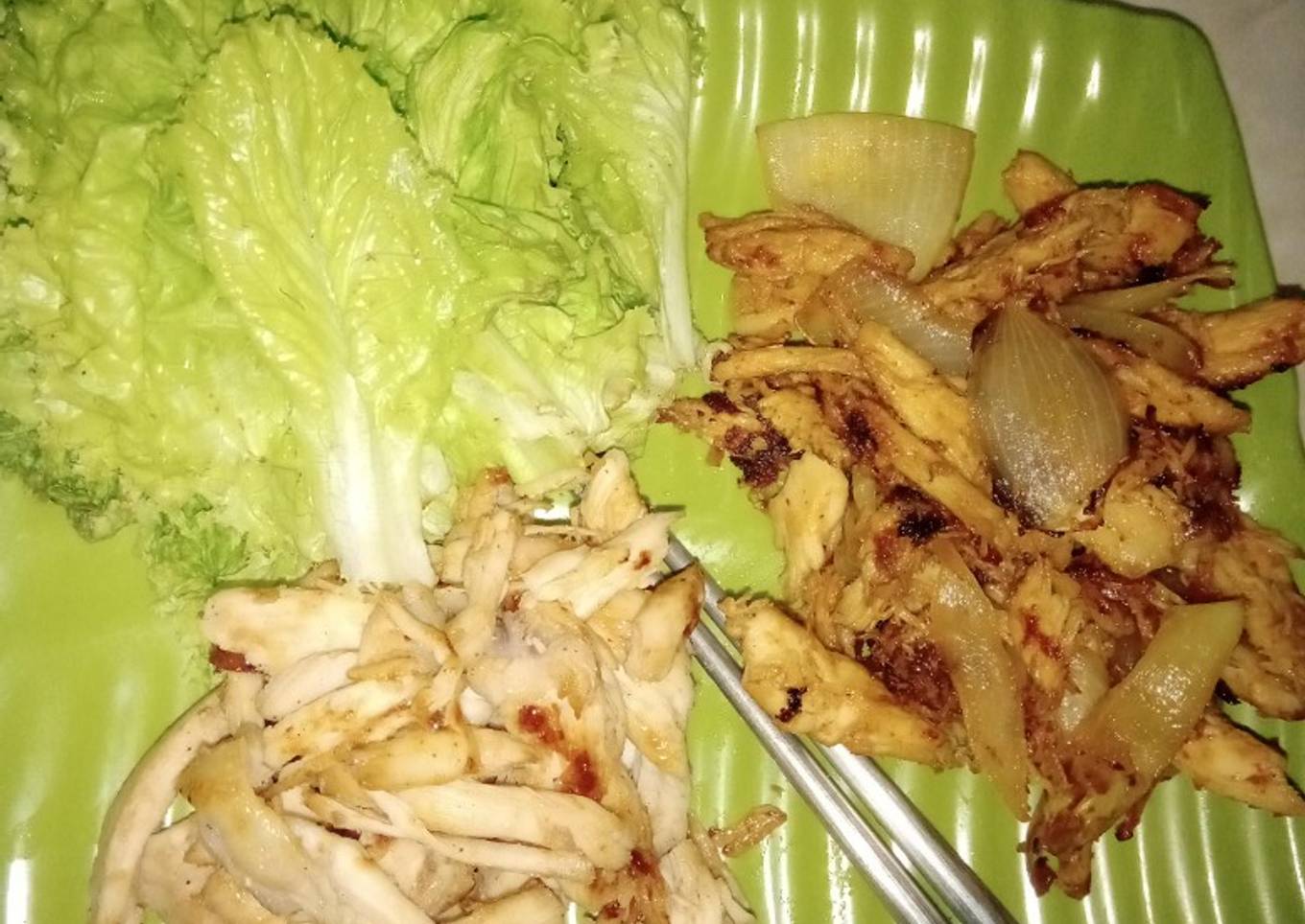 Honey spicy roasted chiken